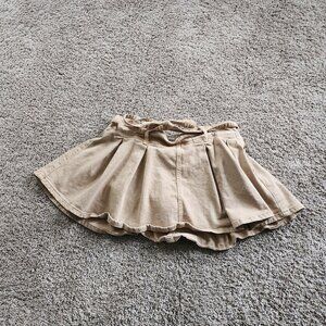 American Eagle Khaki Mini Skort